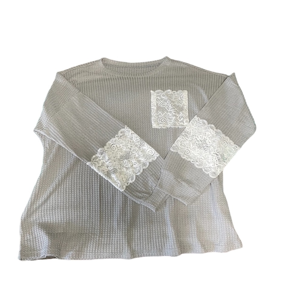 NWOT 3X GRAY SWEATER